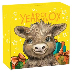 Baby Ox Silver Proof Coin