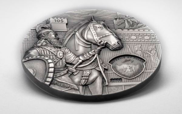 2021 Palau Babylon Civilization Ultra High Relief Antique Finish Silver Coin