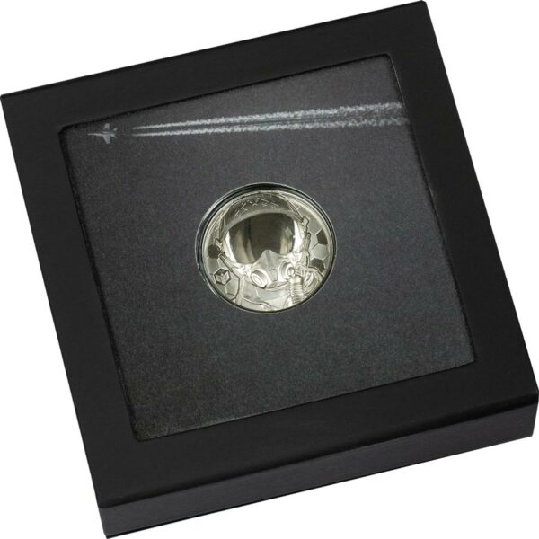 Real Heroes - Fighter Pilot Ultra High Relief Platinum Proof Coin