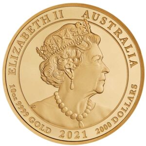 2021 Australia 10 Ounce Jewelled Horse Gold Proof Coin Perth Mint