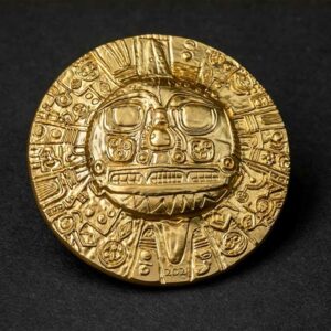 2021 Palau 1 Ounce Inca Sun God High Relief Silver Coin