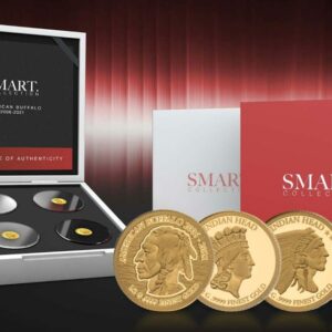 2021 Solomon Islands Smart Collection American Buffalo Gold Proof Coins