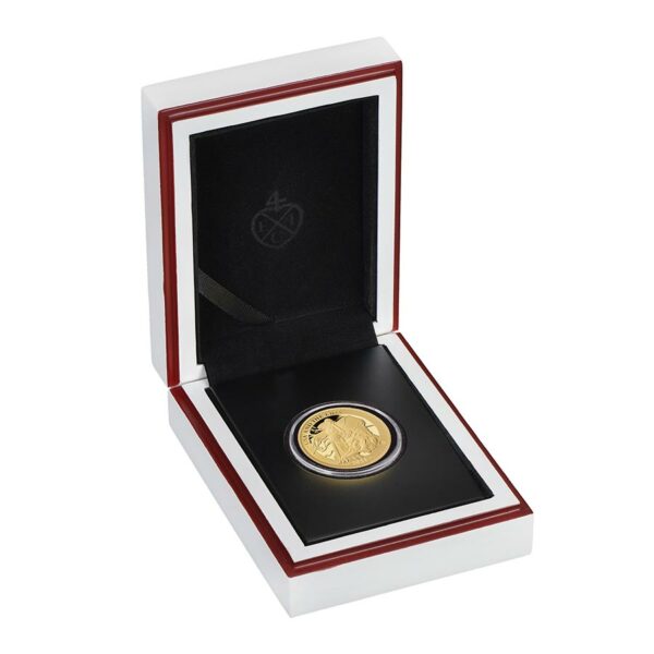 2021 Una & the Lion Gold Proof Coin