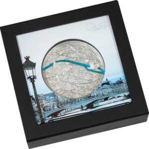 Tiffany Art Metropolis - Paris Ultra High Relief Silver Proof Coin