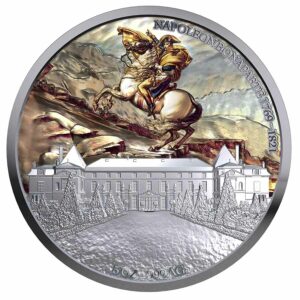 2021 Niue 5 Ounce 200th Anniversary Napoleon Bonaparte Colored Silver Coin