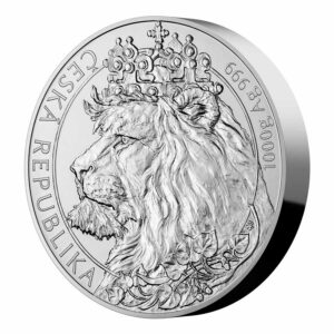 2021 Niue 1 Kilogram Czech Lion BU Silver Coin
