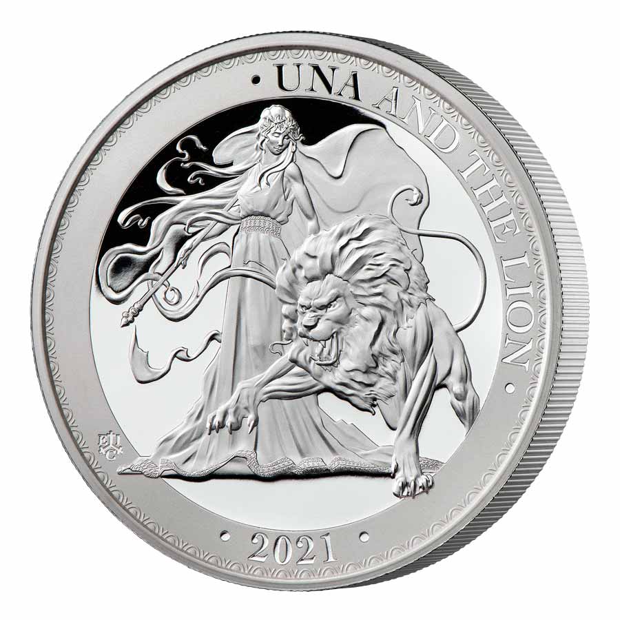 Una & the Lion Silver Proof Coin