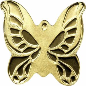 2018 Palau 1/2 Gram Butterfly Sculptured .9999 Brilliant Uncirculated Gold Coin