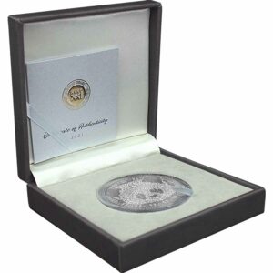 2021 Niue 2 Ounce Mandala Collection Panda Silver Coin