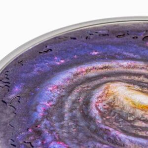 2021 Palau 3 Ounce Milky Way - Space the Final Frontier Silver Coin