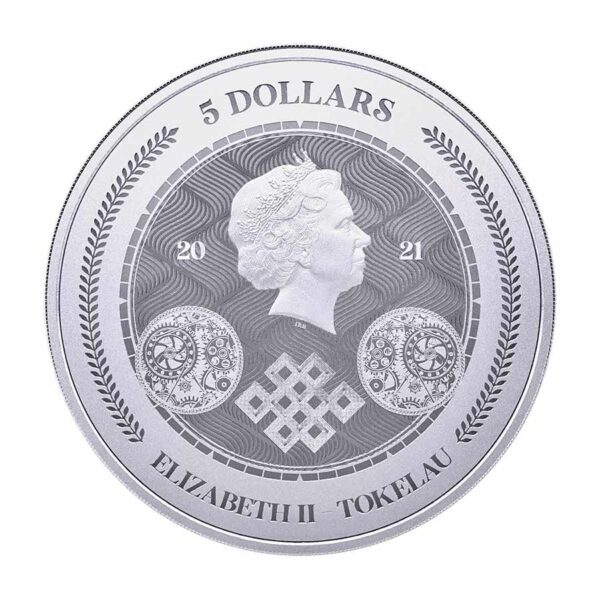 2021 Chronos BU Silver Coin