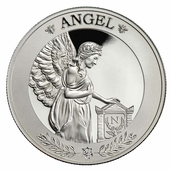 2021 St. Helena 1 Ounce Napoleon's Angel Silver Proof Coin