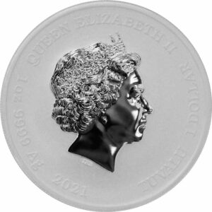 2021 Tuvalu Hades Gods Of Olympus Silver Coin