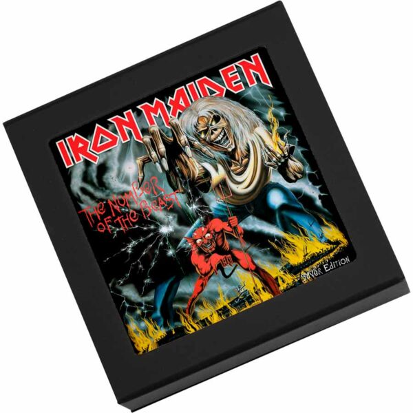 Iron Maiden - Number of the Beast Color Coin