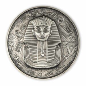 2022 Djibouti 1/2 Kilogram Tutankhamun Puzzle Silver Coin