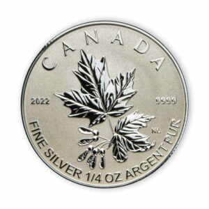 2022 Canada 70th Anniversary Silver Maple Leaf Platinum Jubilee Fractional Coin Collection