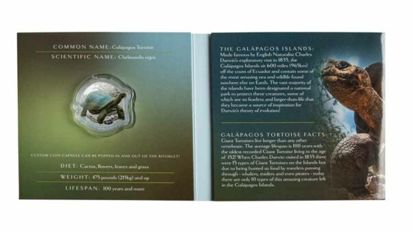 2021 Galapagos Giant Turtle Silver Coin