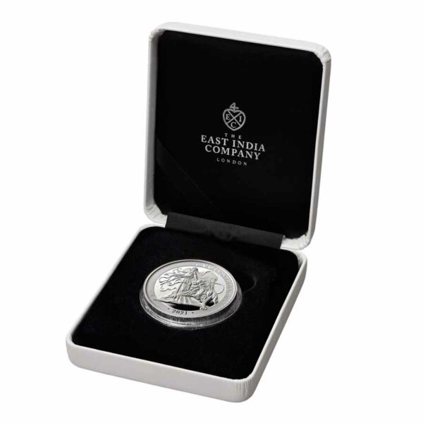 2021 St. Helena Una & the Lion Silver Proof Coin