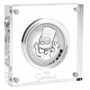 2022 Bart Simpson High Relief Silver Proof Coin