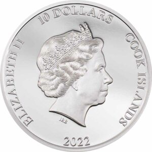 2022 Cook Islands 2 oz Mountains - Matterhorn Ultra High Relief Silver Coin