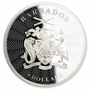 2022 Barbados 150 Gram 150 Years Yellowstone National Park Proof-like Silver Coin