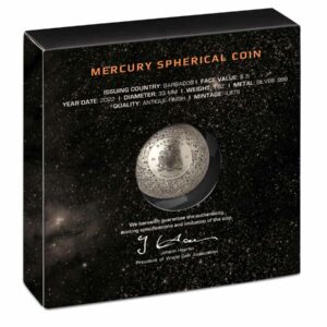 Mercury Spherical Silver Coin