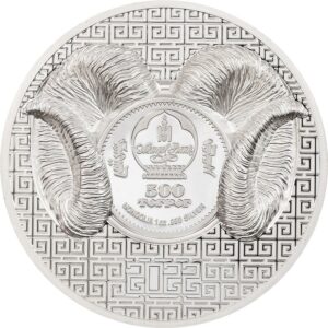 2022 Mongolia 1 oz Magnificent Argali Ultra High Relief Silver Proof Coin