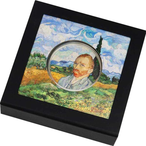 2022 Cook Islands Masters of Art - Vincent Van Gogh Ultra High Relief Silver Proof Coin