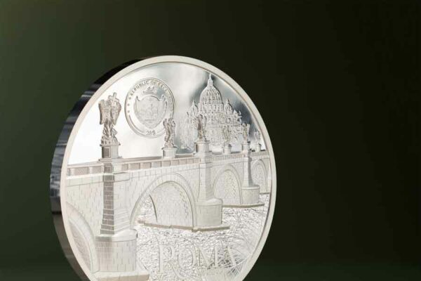 Tiffany Art Metropolis - Roma Ultra High Relief Silver Coin