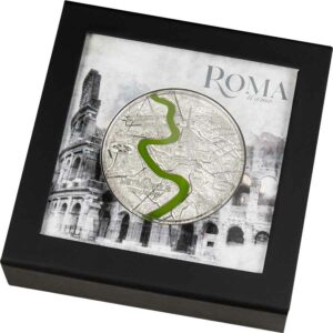 2021 Tiffany Art Metropolis - Roma 3 oz Ultra High Relief Silver Proof Coin