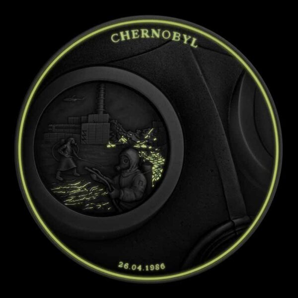 2021 Human Tragedies - Chernobyl Antique Finish Silver Coin