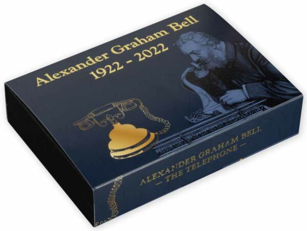 2022 Alexander Graham Bell Telephone Silver Coin
