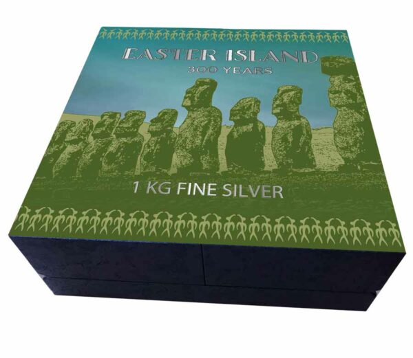 2022 Easter Island 1 kg Ultra High Relief Silver Coin