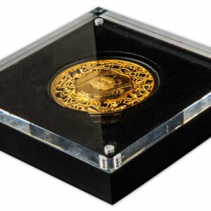 2022 40th Anniversary Gold Edition Filigree Panda Silver Coin