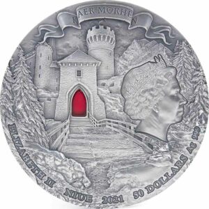 2021 Niue 1 Kg Witcher Blood of Elves High Relief Antique Finish Silver Coin