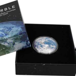 2022 Blue Marble Domed Color Silver Proof Coin
