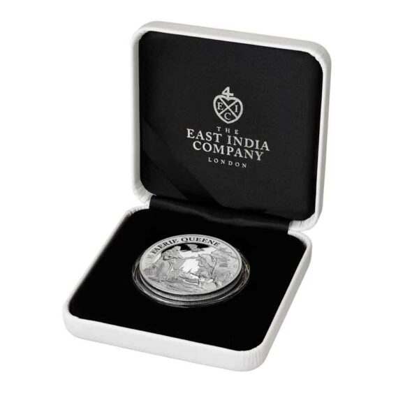 2022 St. Helena Faerie Queene Una & Redcrosse 1 oz Silver Proof Coin