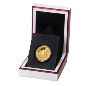 2022 St. Helena Faerie Queene Una & Redcrosse 1 oz Gold Proof Coin