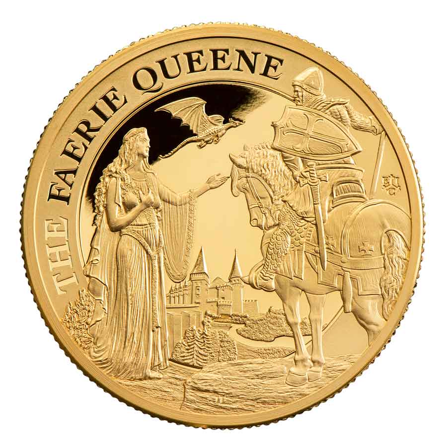 St. Helena Faerie Queen 1 oz Gold Proof Coin