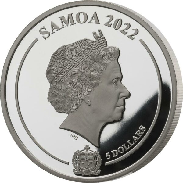 2022 Samoa Golden Insect 3D Shaped Silver Proof Coin Collection