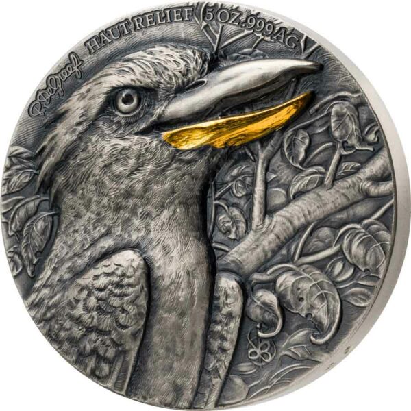 2022 Ivory Coast 2 X 5 Ounce De Greef Edition Signature Kookaburra Silver Coin Collection