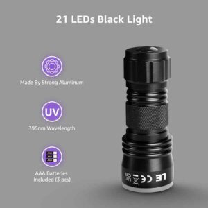 UV Blacklight Lamp - Pocket Sized