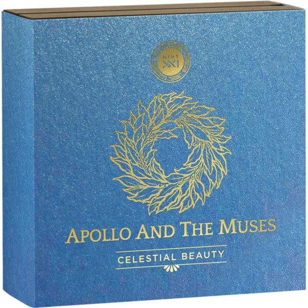 Apollo & the Muses Celestial Beauty High Relief Silver Coin