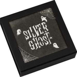 2022 Ghost 1 oz Ultra High Relief Antique Finish Silver Coin
