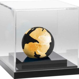 Pangaea Black Marble 3 oz Spherical Silver Coin