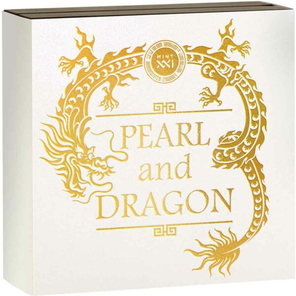 Pearl & Dragon 2 Ounce Silver Coin
