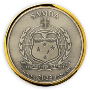 2023 Samoa 3 oz Lord of the Rings The One Ring Silver Coin