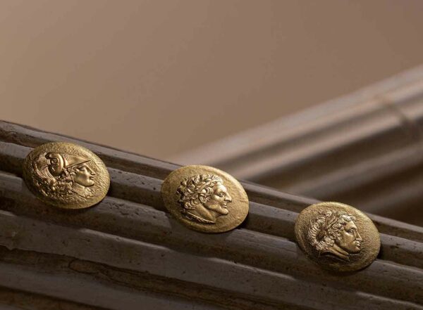 2022 Cook Islands Alexander III, Philipp II & Ptolemaios1/2 Gram Silk Finish Gold Coins