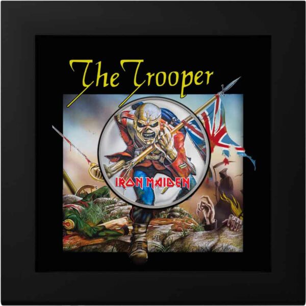 2023 Iron Maiden Eddie the Trooper 1 oz Silver Coin