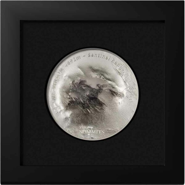 2022 Mount Vinson 7 Summits 5 oz Silver Coin